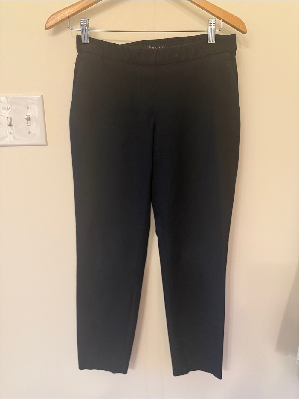 Theory Trecca Cotton pull-on pants